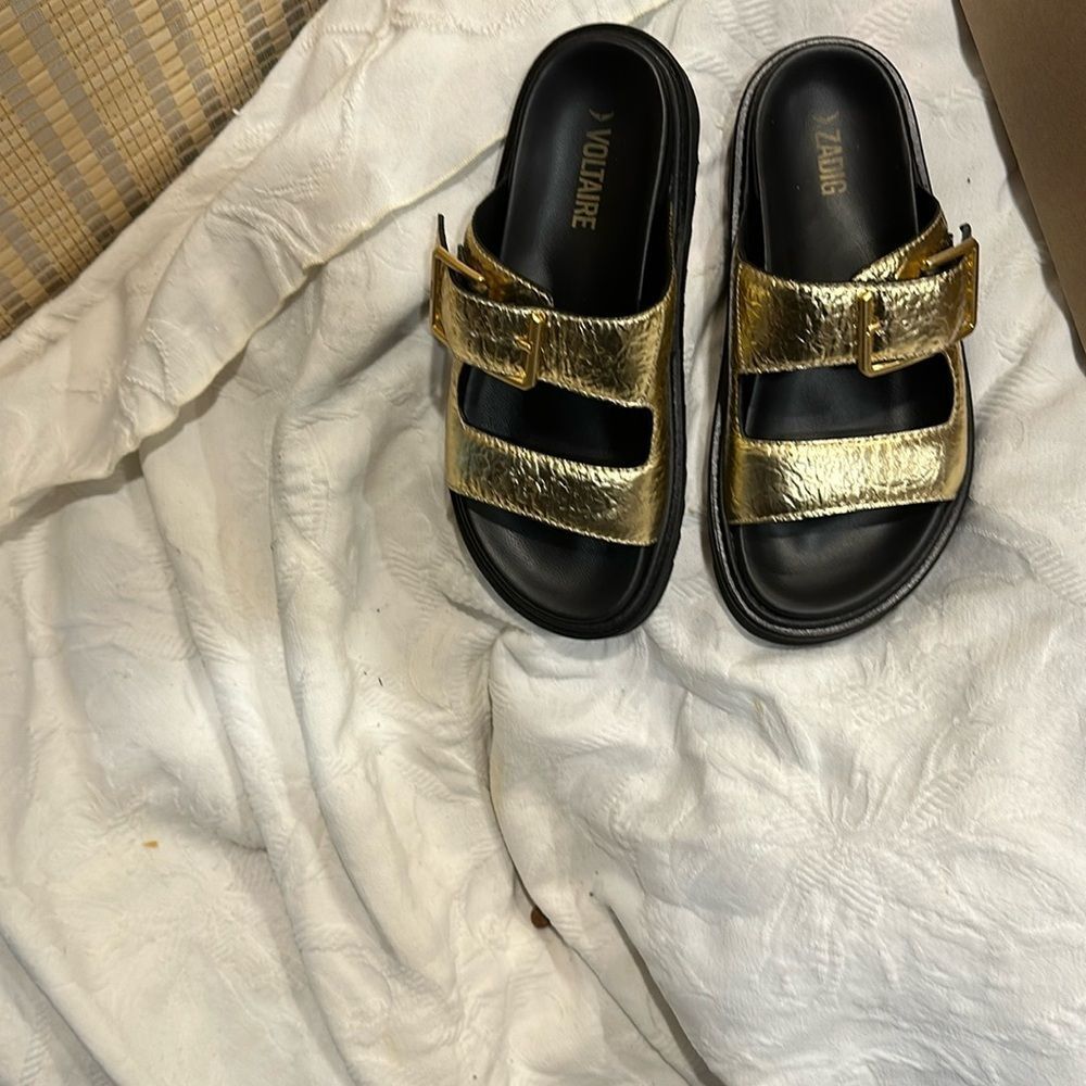 Zaddig and Volitare sandals